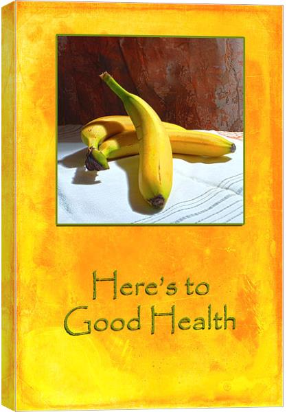 To Good Health Canvas Print by Randi Grace Nilsberg