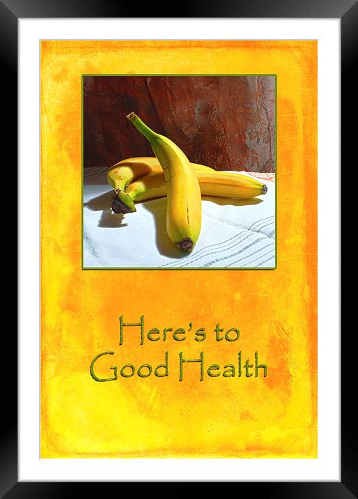 To Good Health Framed Mounted Print by Randi Grace Nilsberg
