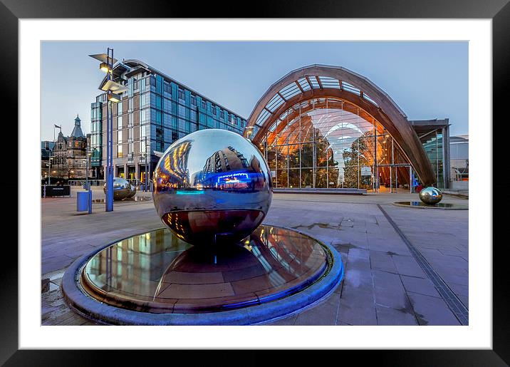 Sheffield Globes Framed Mounted Print by mhfore Photography