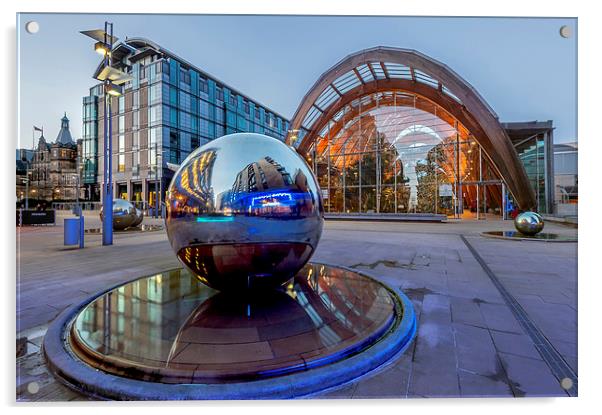Sheffield Globes Acrylic by mhfore Photography