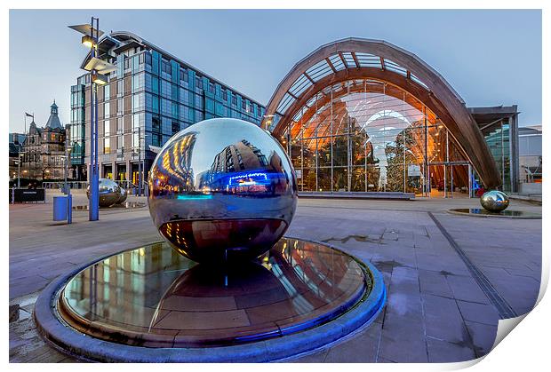 Sheffield Globes Print by mhfore Photography