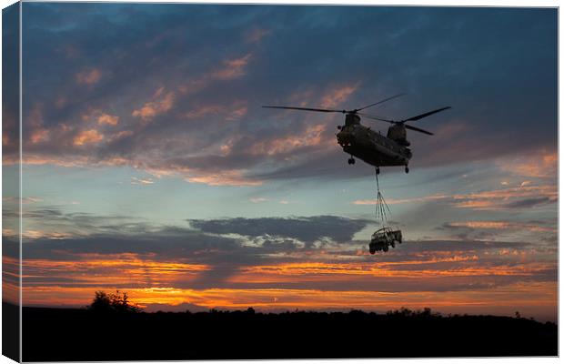Joint Helicopter Command Canvas Print by J Biggadike