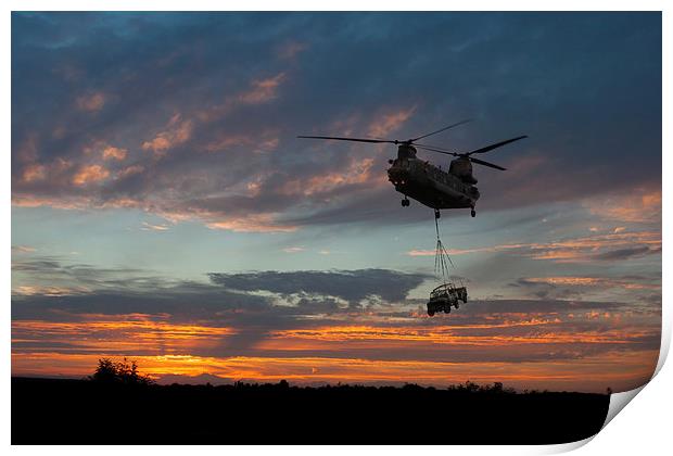 Joint Helicopter Command Print by J Biggadike