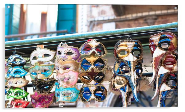 Masquerade Acrylic by Chiara Cattaruzzi