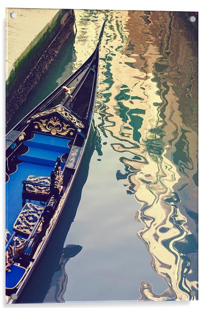 Reflections in Venice Acrylic by Chiara Cattaruzzi