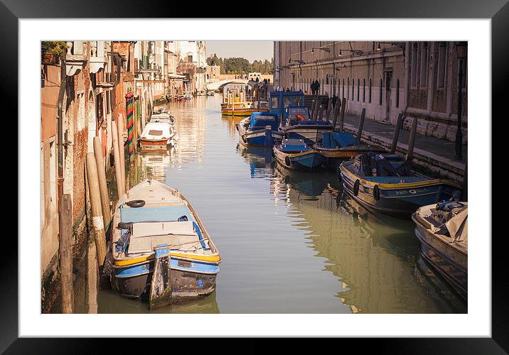 Beautiful Venice Framed Mounted Print by Chiara Cattaruzzi