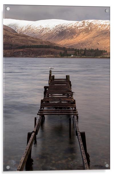 Loch Linnhe Acrylic by James Grant