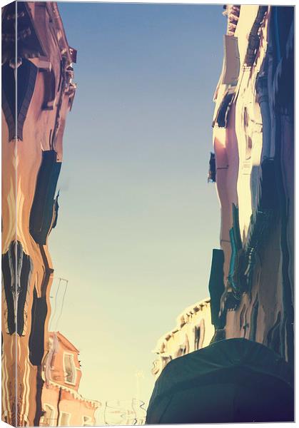 Reflections in Venice Canvas Print by Chiara Cattaruzzi