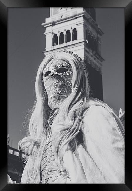 An angel in Venice Framed Print by Chiara Cattaruzzi