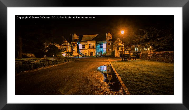 Bishops Palace Maidstone Framed Mounted Print by Dawn O'Connor