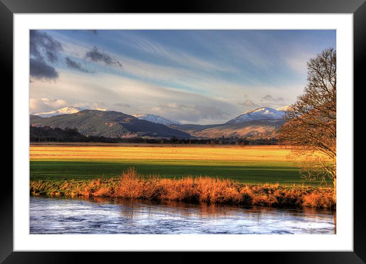 The Grampians Framed Mounted Print by Tom Gomez