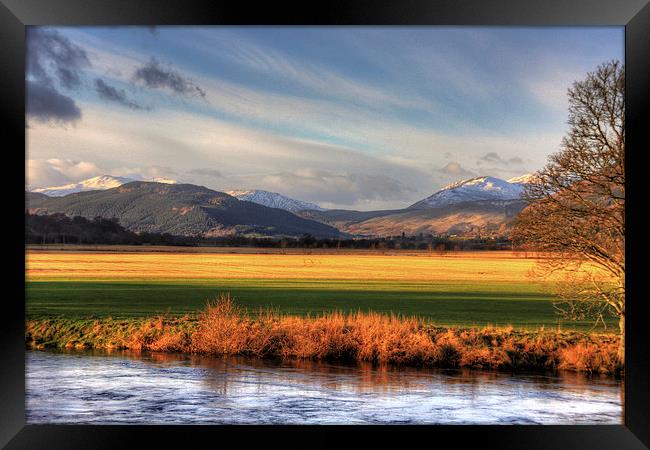 The Grampians Framed Print by Tom Gomez