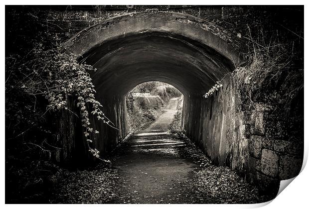 The Tunnel Print by Sean Wareing