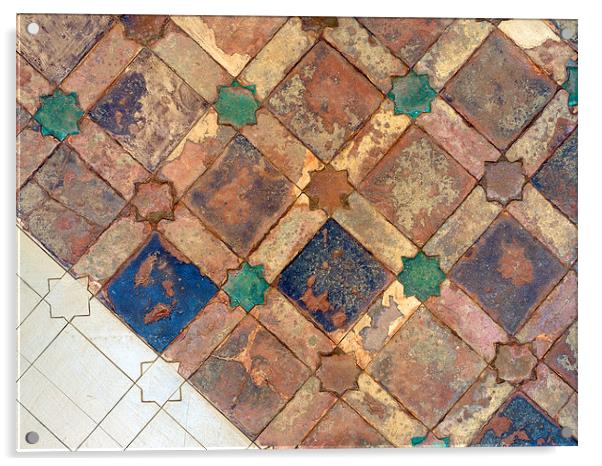 Tiles Acrylic by Victor Burnside