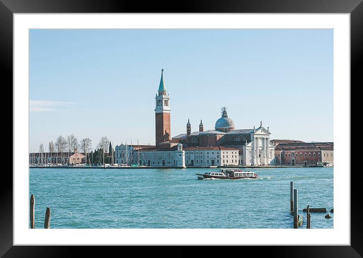 Venice Framed Mounted Print by Chiara Cattaruzzi