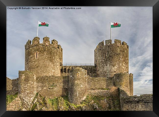 Conwy Castle Framed Print by Bahadir Yeniceri