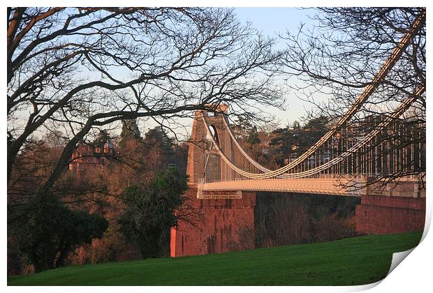 Clifton Suspension Bridge Print by David Morton