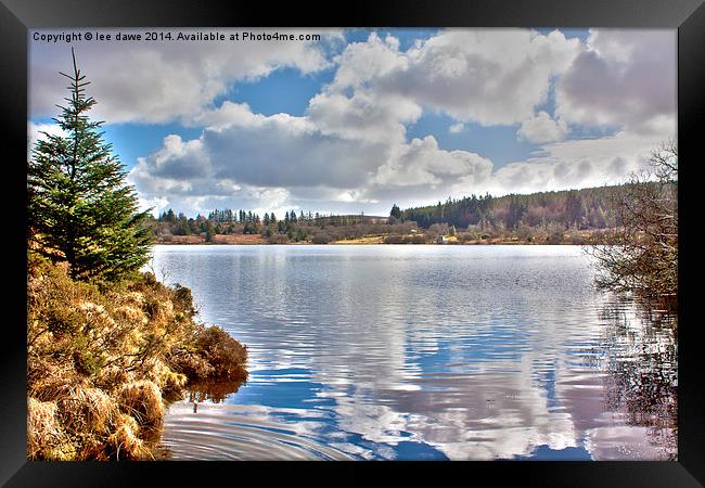 Fernworthy View Framed Print by Images of Devon