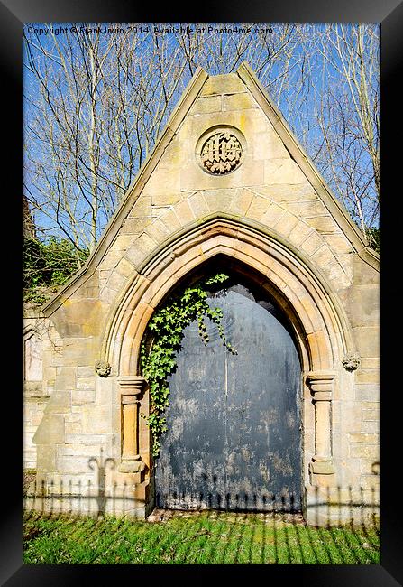 Flaybrick Hill Cemetery, Birkenhead, Wirral Framed Print by Frank Irwin