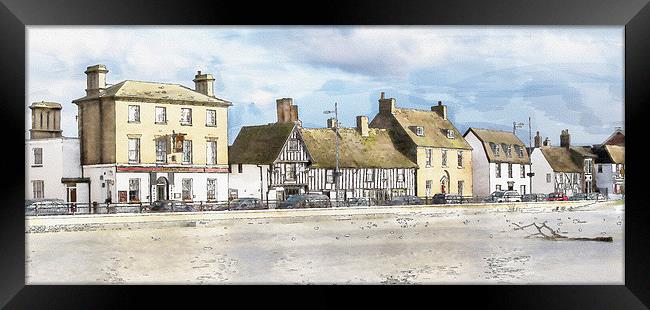 The Causeway, Godmanchester Framed Print by Keith Douglas