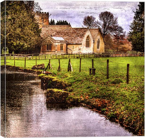 The Church at East Lockinge Canvas Print by Ian Lewis
