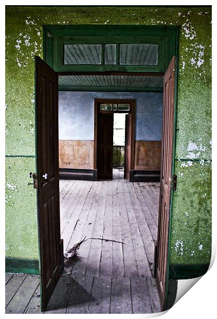 Open doors Print by Luis Lajas