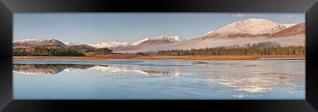 Winter Wonderland at Loch Tulla Framed Print by Robert Strachan