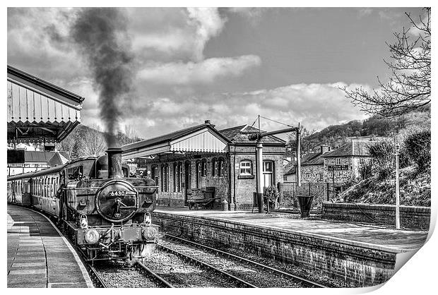 Llangollan Railway Station Print by Pete Lawless