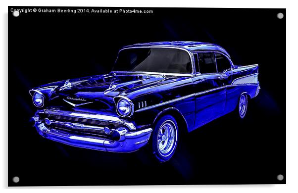 Blue Classics Acrylic by Graham Beerling