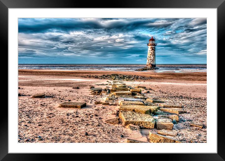 Talacre Lighthouse Framed Mounted Print by Mike Janik