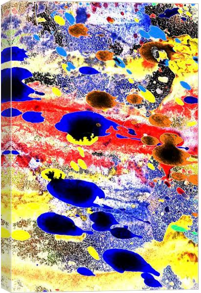 Just Abstract Canvas Print by Abstract  Fractal Fantasy