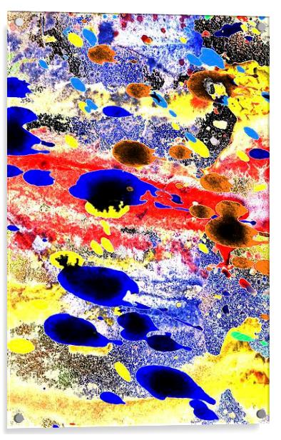 Just Abstract Acrylic by Abstract  Fractal Fantasy