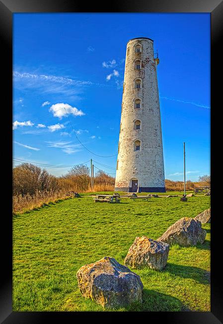 Leasowe Lighthouse Framed Print by Pete Lawless