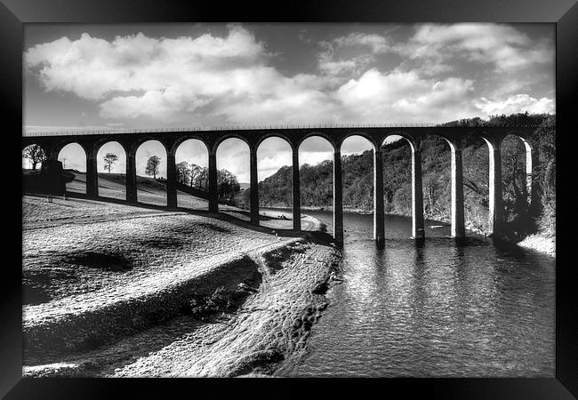 Leaderfoot Viaduct Framed Print by Gavin Liddle