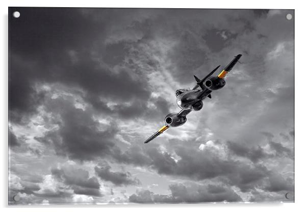 Meteor Splash Acrylic by J Biggadike