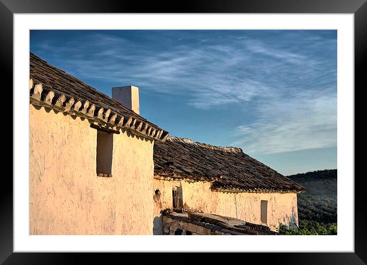 Rural Spain Framed Mounted Print by Richard Cruttwell