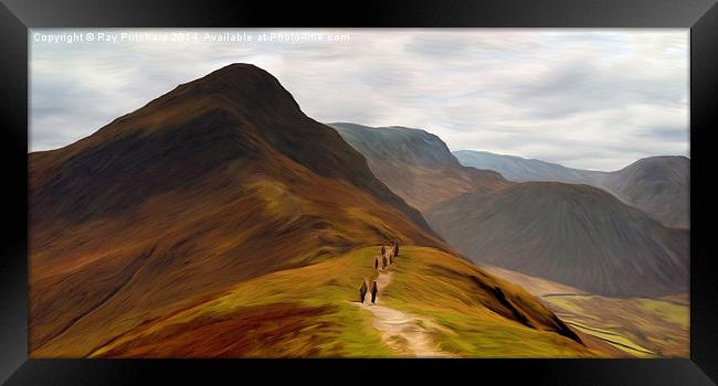 Catbells Framed Print by Ray Pritchard