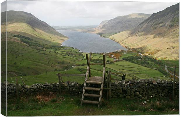 wastwater Canvas Print by mark blower