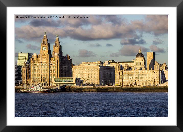 The Three Graces Framed Mounted Print by Paul Madden