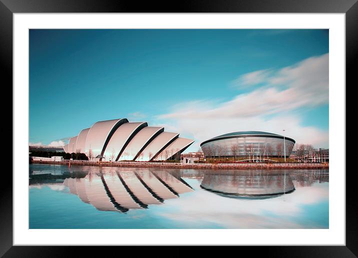Glasgow Symphony A Reflection of Progress Framed Mounted Print by Les McLuckie