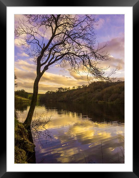 Goyt Valley Framed Mounted Print by Laura Kenny