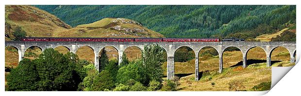 Glenfinnan Viaduct Print by Geoff Storey