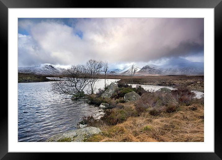 Lochan n h-achlaise Framed Mounted Print by Neil Young