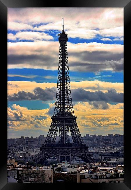 Eiffel Tower, Paris Framed Print by Richard Cruttwell