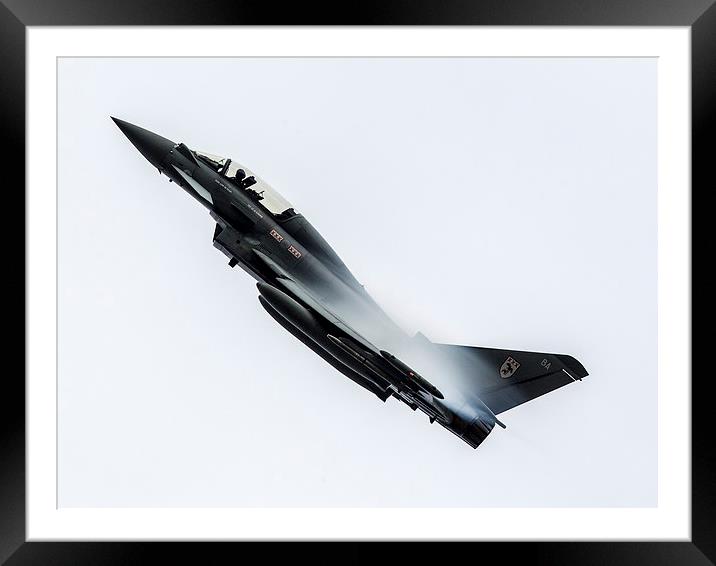 XXX Squadron Typhoon Framed Mounted Print by Keith Campbell
