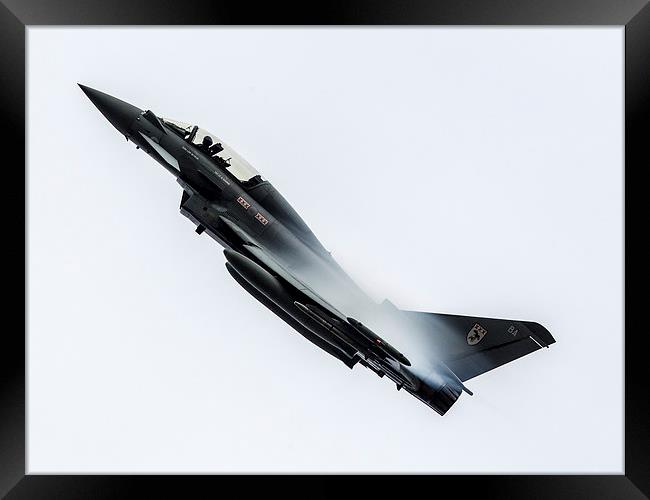 XXX Squadron Typhoon Framed Print by Keith Campbell