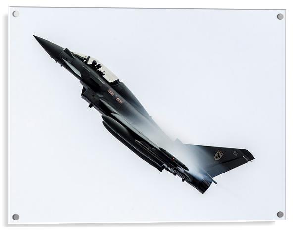XXX Squadron Typhoon Acrylic by Keith Campbell