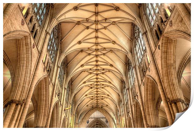 York Minster Print by Martin Williams