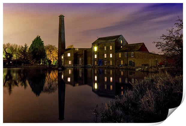 Tonge Mill Print by Ian Hufton