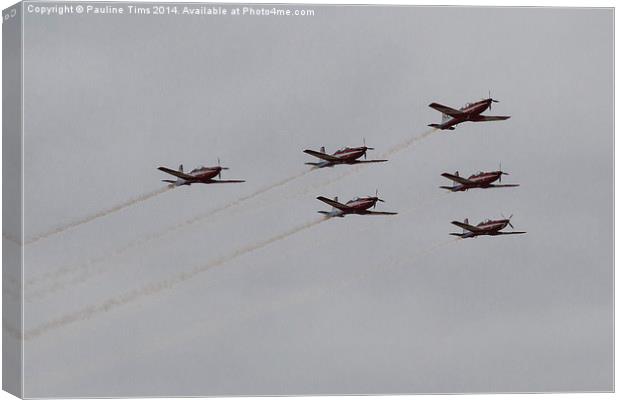 Roulettes Canvas Print by Pauline Tims